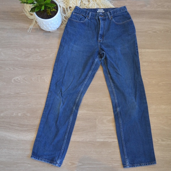 ll bean blue jeans